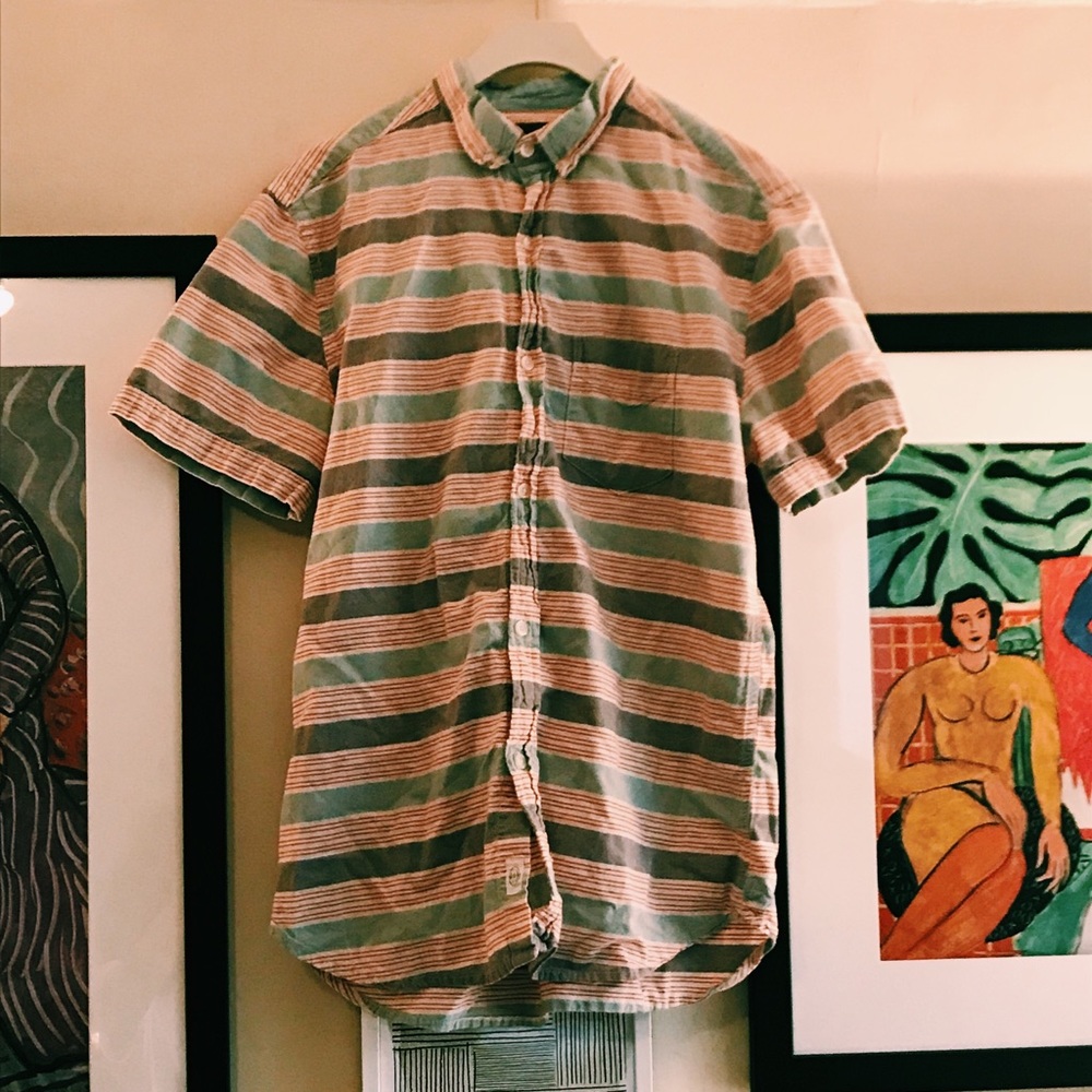 Mens | Hawkings  McGill | Striped | Button | M